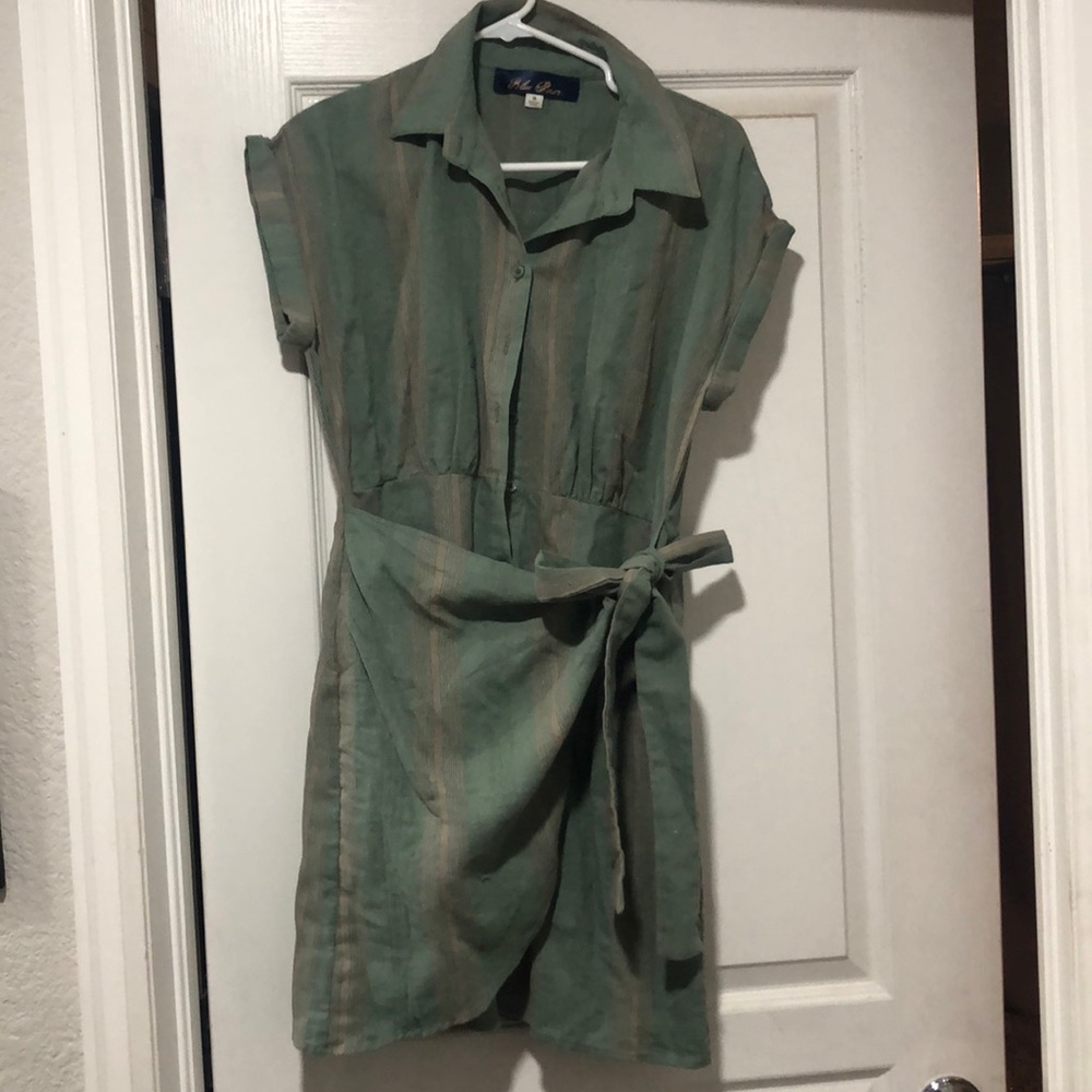 New never worn green boutique dress